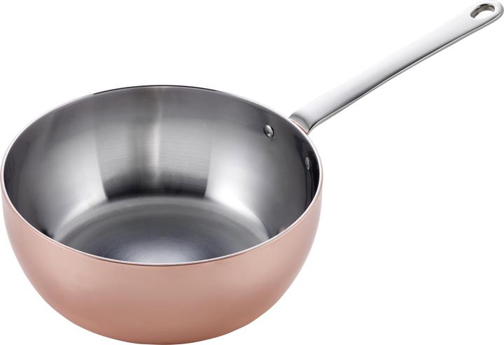 Actual product image Scanpan Sauteuse Maitre D' Ø 20 cm - Induction (20 cm, Frying pan, Stainless steel, Copper)
