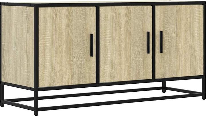 Actual product image VidaXL TV cabinet Lowboard TV cabinet TV table TV furniture Sonoma oak (100 x 35 x 50 cm)