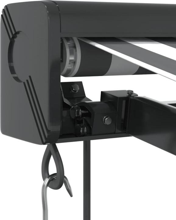 Immagine prodotto VidaXL Markise Einziehbar Gelenkarmmarkise Sonnenmarkise Anthrazit Weiss Stoff (5 m)