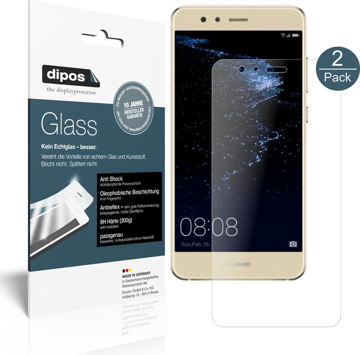 Image du produit Dipos Film de Protection d’écran Anti-Shock (2 pièce(s), Huawei P10 Lite)