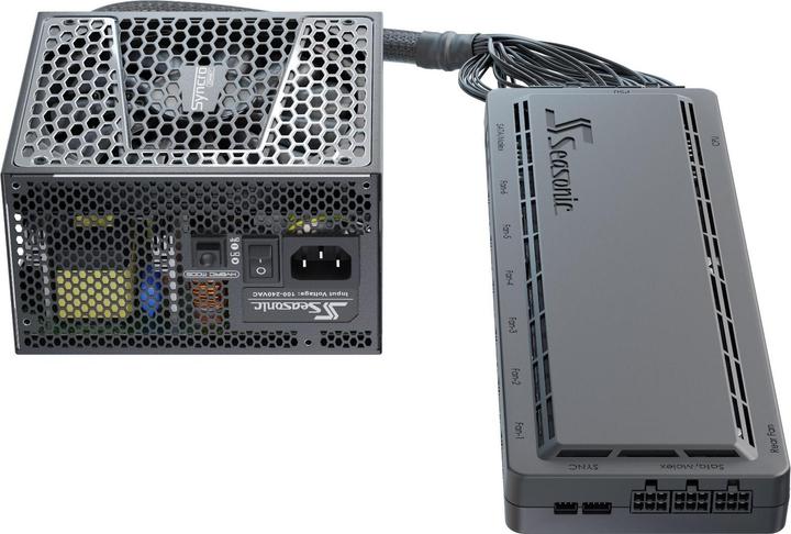 Actual product image Seasonic SYNCRO Q704 + SYNCRO DGC-750 (ATX, ITX, mATX)