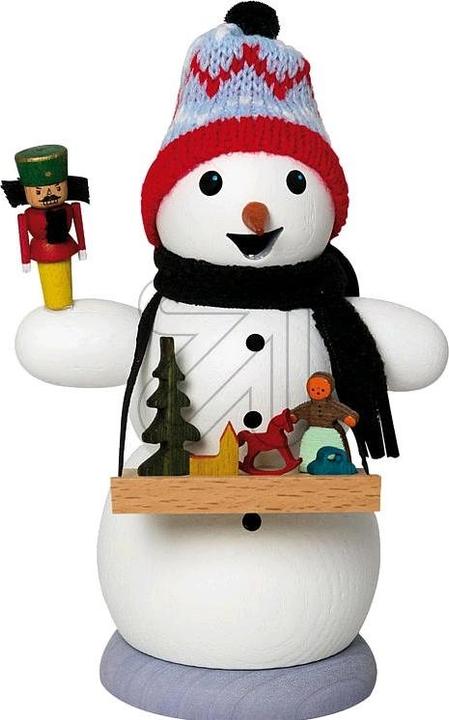 Actual product image Kuhnert RM Snowman Christmas Market Trader