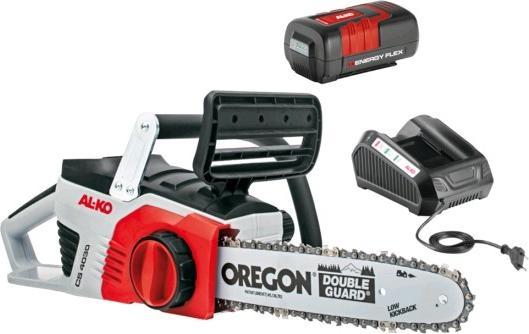 AL-KO Accu-kettingzaag 36 V CS 4030 complete set, zaagbladlengte 30 cm, Li-Ion accu 5 Ah/40 V (Accu kettingzaag)