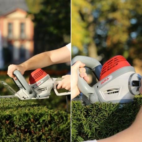 Actual product image Ikra Electric hedge trimmer Mogatec 600 Watt IHS 600 (Electric hedge trimmer)