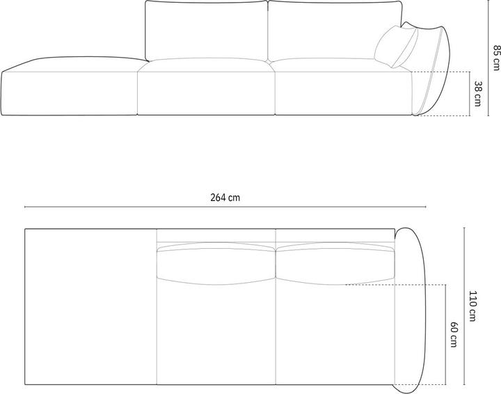 Produktbild Micadoni Kaelle (2-Sitzer, 3-Sitzer, 4-Sitzer)