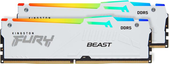 Actual product image Kingston Fury Beast RGB (2 x 16GB, 5200 MHz, DDR5 RAM, DIMM)