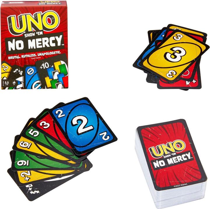 Produktbild Mattel Games Uno No Mercy (Englisch)