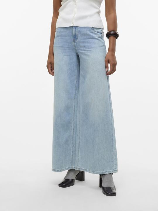 Produktbild Vero Moda VMANNET Mid Rise Weiter Beinschnitt Jeans Weit geschnitten (W28/L32)