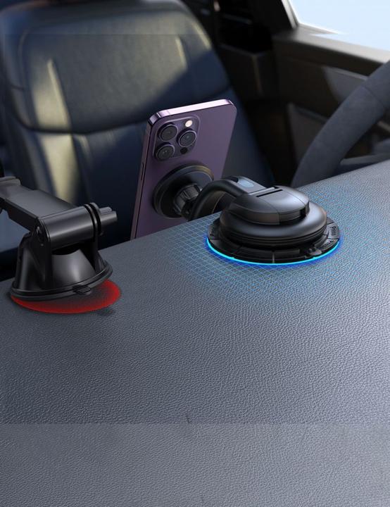 Produktbild Joyroom magnetischer Autotelefonhalter für Cockpit, Armaturenbrett schwarz (JR-ZS366)