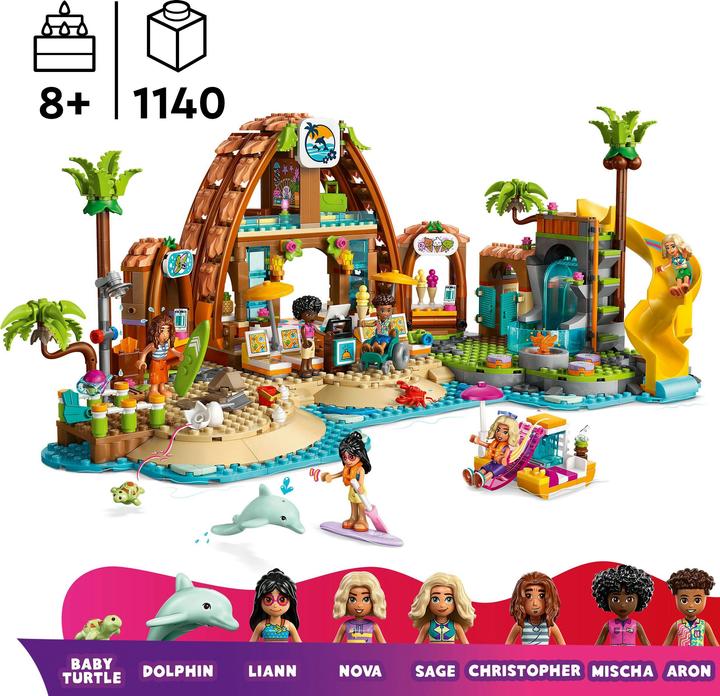 Produktbild LEGO Familienurlaub im Strandresort (42673, LEGO Friends)