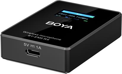 Produktbild Boya BY-EM5-K1 - UHF-Kit 1x Transmitter / 1x Receiver (BY-EM5-K1)