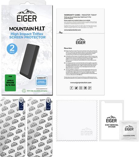Immagine prodotto Eiger Mountain H.I.T (2 Pezzo/i, Apple iPhone 15 Pro, Apple iPhone 15)