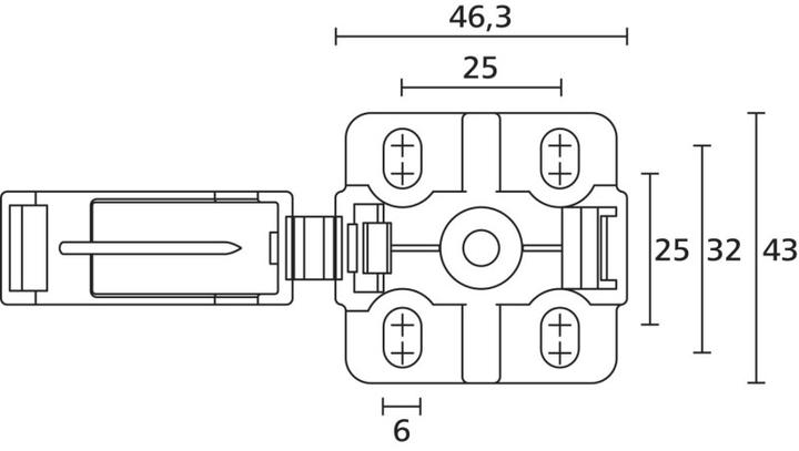 Image du produit HellermannTyton Support de tuyau Support de tuyau ondulé IWS vissable pour tuyaux ondulés, NW 29 (Conduit, 4.63 cm)