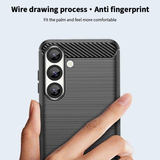 Actual product image Mofi Carbon Fiber TPU Series (Samsung Galaxy S25)