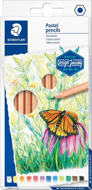 Produktbild Staedtler pastel 146P Pastellstifte (12 Farben pastell, 12 x)