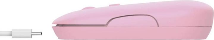 Actual product image Trust Mouse Puck Rechargeable Pink (Wireless)