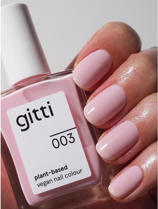 Actual product image Gitti no. 003 Nail Polish Glassy Blush (no. 003 Glassy Blush, Colour paint)