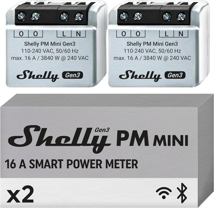 Produktbild Shelly PM Mini Gen3 x2