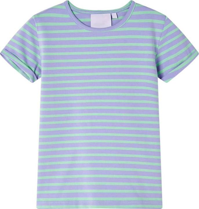 VidaXL Kinder-T-Shirt Helles Minzgrün 128,Material: 95 (128)