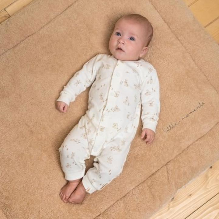 Actual product image Little Dutch Crawling blanket playpen insert reversible bunny rabbit