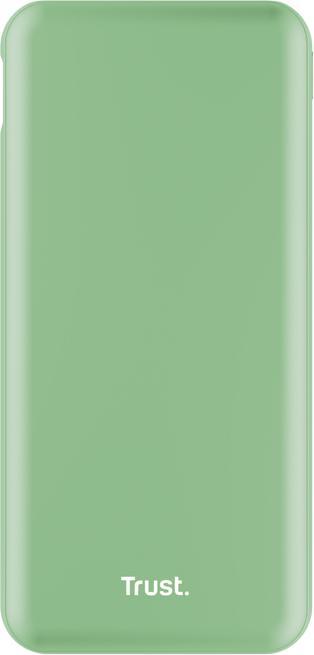 Actual product image Trust REDOH 10.000 POWERBANK GREEN (10000 mAh, 18 W, 37 Wh)