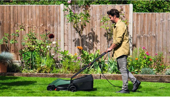 Produktbild Bosch Hausgeräte Bosch Home and Garden EasyRotak 32-215 Elektro Rasenmäher 1200 W Schnittbrei (Netzbetrieb)