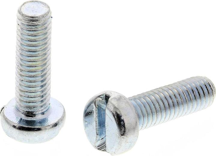 Actual product image Rs Pro Flat head screws slot M3x10mm (1 Screws per piece)