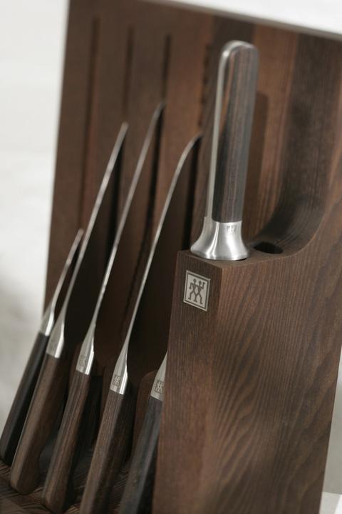 Immagine prodotto Zwilling Twin 1731 ceppo di coltelli 7 pezzi marrone, frassino