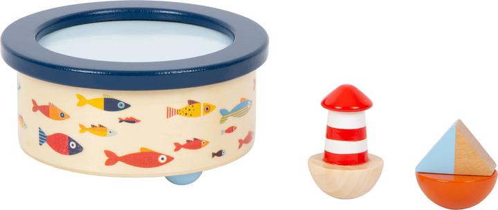 Actual product image small foot Music box big ocean