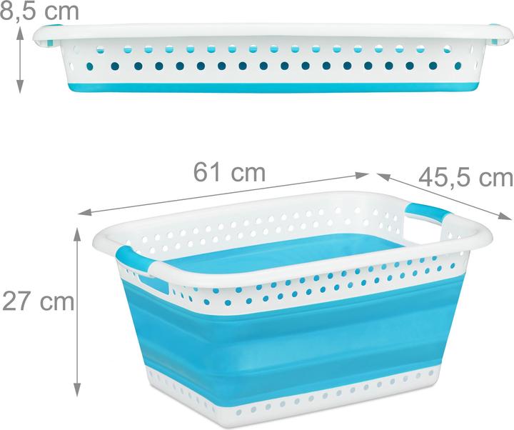 Actual product image Relaxdays Wäschekorb (37 l)