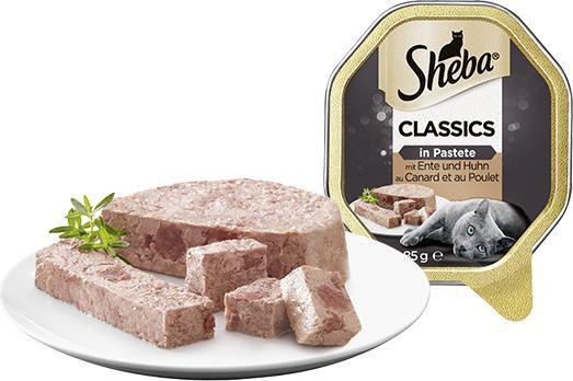 Actual product image Sheba Classics Duck&Chicken (Adult, 1 pcs., 85 g)