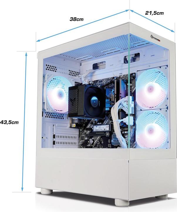 Produktbild Kiebel Online Gamer (AMD Ryzen 5 4600G, 8 GB, 1000 GB)