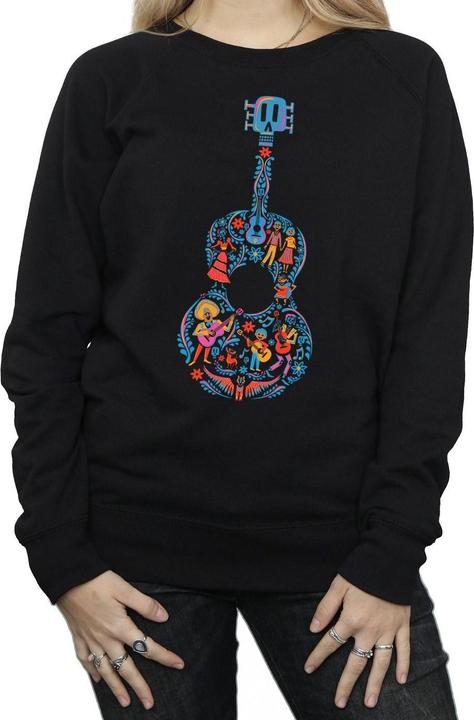 Immagine prodotto Disney Coco Guitar Pattern Felpa Donna (M)