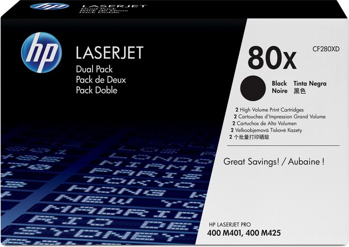 Actual product image HP 80x (FC)