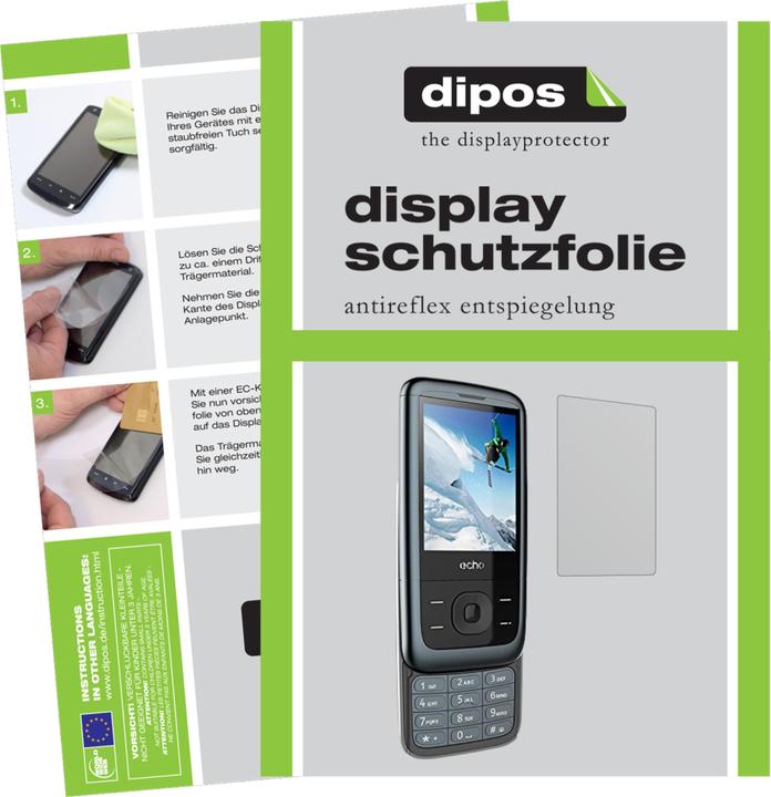 Produktbild Dipos Displayschutzfolie Antireflex (2 Stück, Echo Slide)