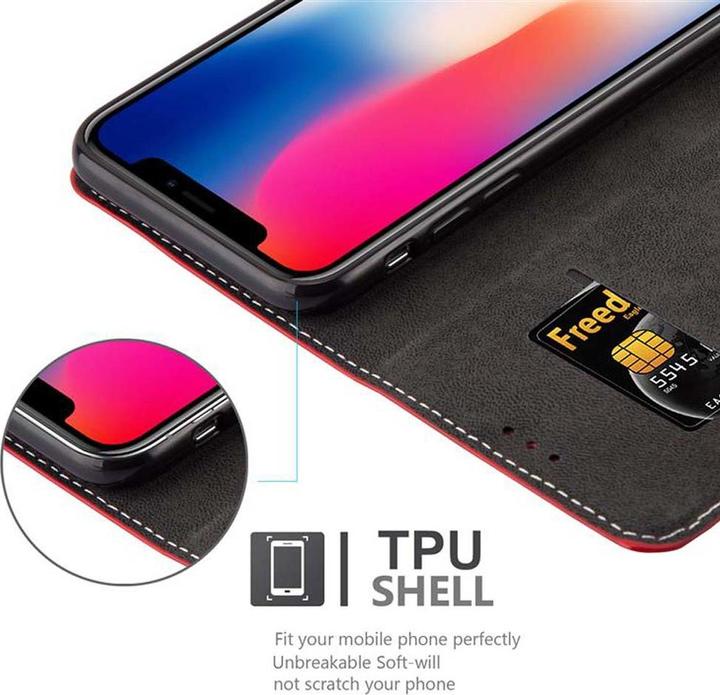 Actual product image Cadorabo Book X Wallet Cover (Apple iPhone X)
