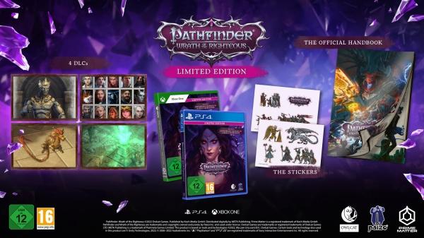 Actual product image Pathfinder: Wrath of the Righteous Limited Edition (XONE) (Xbox One S, DE)