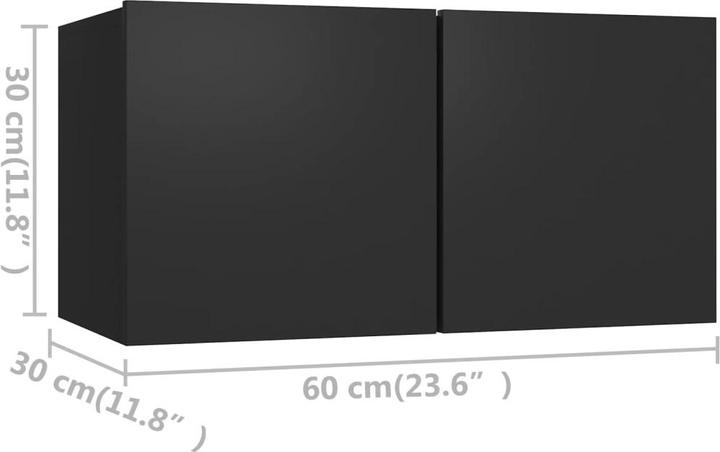 Actual product image VidaXL Ainsley (80 x 30 x 30 cm)