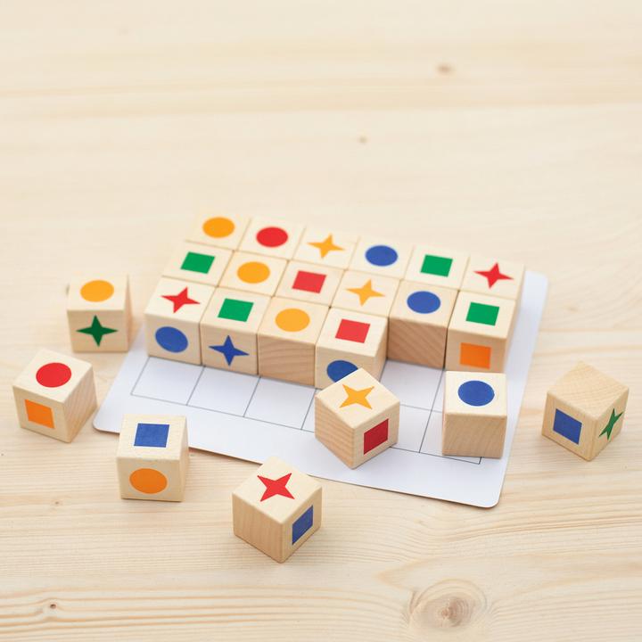 Actual product image The Nikitin material. N8 Logical rows (German)