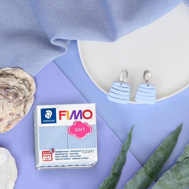Image du produit Fimo Pâte à modeler Soft Trend bleu clair 57gr.