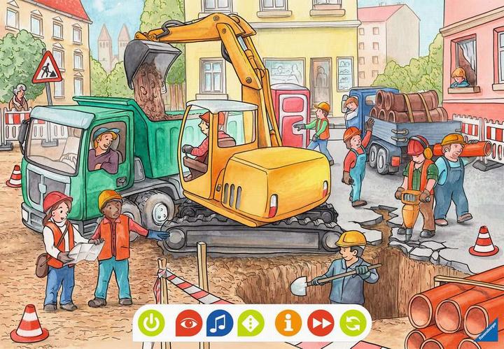 Produktbild tiptoi Puzzle für kleine Entdecker: Baustelle (12 Teile)