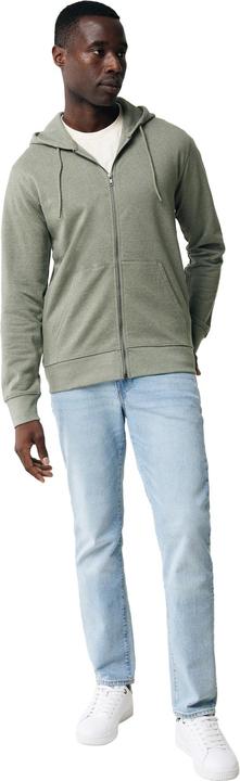 Actual product image Universal Textiles Unisex Adult Abisko Recycled Cotton Full Zip Hoodie (L)