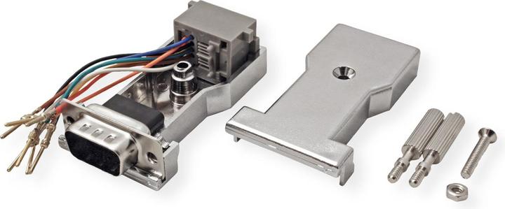 Actual product image Roline RS232 to RJ45 adapter (0.05 m)