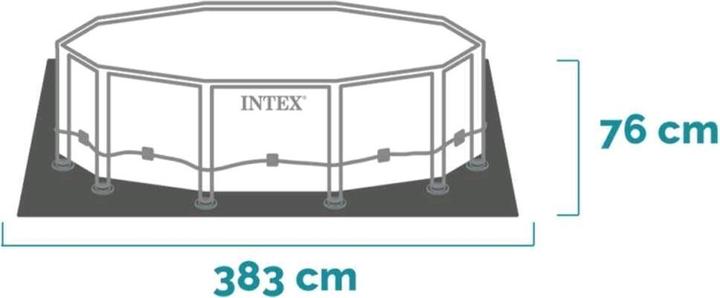 Image du produit Intex Cadre métallique (Ø 366 x 76 cm)