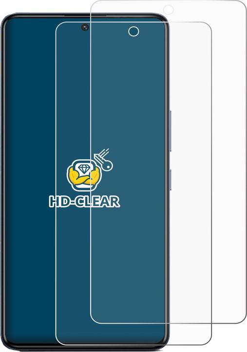 Produktbild BROTECT Schutzfolie Displayschutz Klar (2 Stück, Infinix Hot 20)