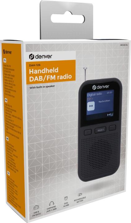 Immagine prodotto Denver DAH-126 (DAB, VHF, Radio frequenza (RF))