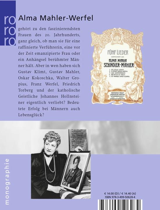 Actual product image Alma Mahler-Werfel (German, Astrid Seele, 2014)
