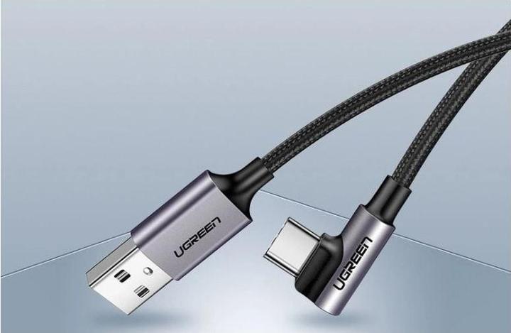 Image du produit Ugreen Câble de données USB-C coudé vers USB-A 2.0 A (2 m, USB 2.0, 18 W)
