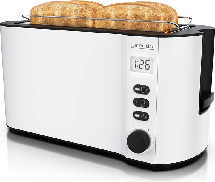 Produktbild Arendo Manha - Langschlitz-Toaster für 4 Scheiben
