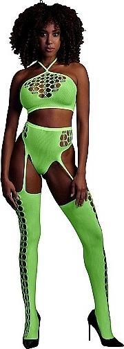 Produktbild Ouch! Two Piece with Crop Top and Stockings (One Size)